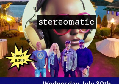 Stereomatic Flyer July 30th